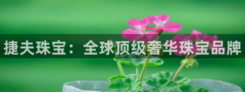 开丰娱乐寸六七五一38：捷夫珠宝：全球顶级奢华珠宝品牌