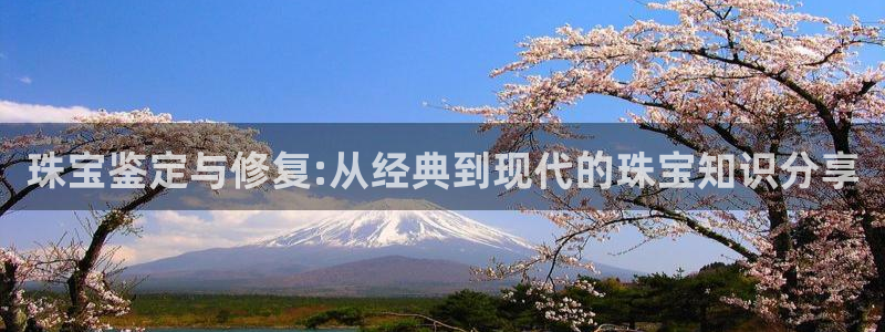 开丰娱乐更多平台：珠宝鉴定与修复:从经典到现代的珠宝知识分享